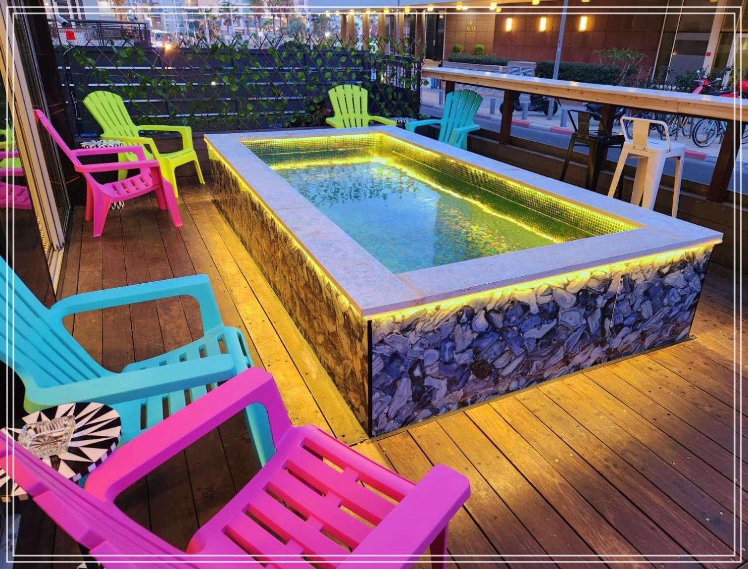 Dream Beach 98 Hotel And Spa Tel Aviv Exterior foto